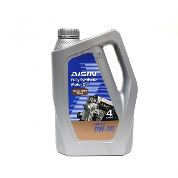 DẦU NHỚT ĐỘNG CƠ AISIN 0W-30 SN/CF PAO & ESTER Blend 4 Lít ESEN0034P