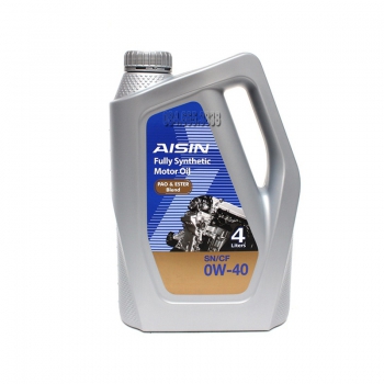 DẦU NHỚT ĐỘNG CƠ AISIN 0W-40 SN/CF PAO & ESTER Blend 4 Lít ESEN0044P