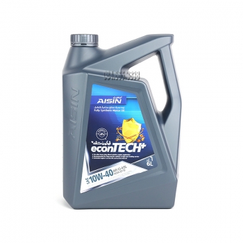 DẦU NHỚT ĐỘNG CƠ AISIN 10W-40 CI-4/SL econTECH+ Fully Synthetic 6 Lít ECFI1046PB