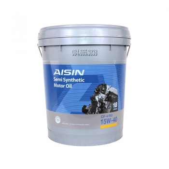 DẦU NHỚT ĐỘNG CƠ AISIN 15W-40 CF4/SG Semi Synthetic 18 Lít ECSFormula 15418PL