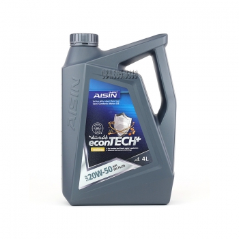 DẦU NHỚT ĐỘNG CƠ AISIN 20W-50 SN/CF Semi Synthetic 4 Lít ESSNP2054P