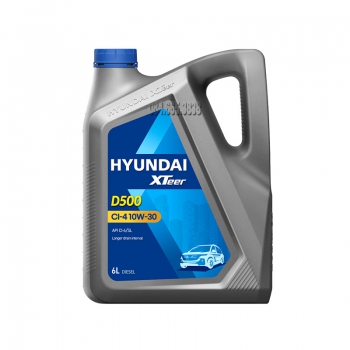 DẦU NHỚT ĐỘNG CƠ HYUNDAI XTeer DIESEL D500 10W30-6L
