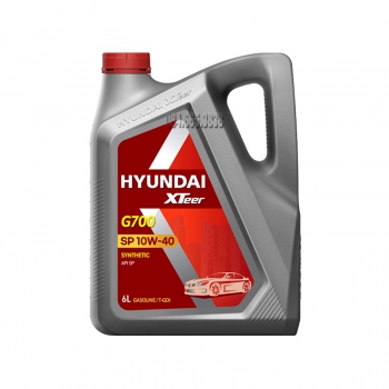 DẦU NHỚT ĐỘNG CƠ HYUNDAI XTeer GASOLINE G700 SP 10W40-6L