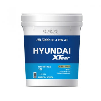DẦU NHỚT ĐỘNG CƠ HYUNDAI XTeer HD 3000 15W40_CF-4-18L