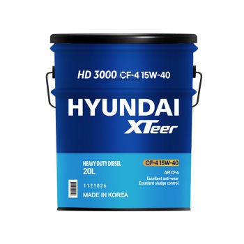 DẦU NHỚT ĐỘNG CƠ HYUNDAI XTeer HD 3000 15W40_CF-4-20L