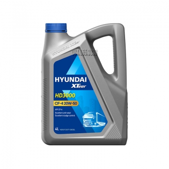 DẦU NHỚT ĐỘNG CƠ HYUNDAI XTeer HD 3000 20W50_CF-4-4L