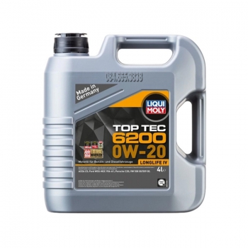 DẦU NHỚT ĐỘNG CƠ LIQUI MOLY TOP TEC 6200 0W20 LIQUI MOLY-4L - 20788
