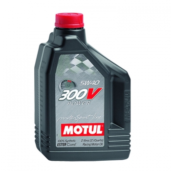 Dầu động cơ MOTUL 300V POWER – MOTORSPORT LINE