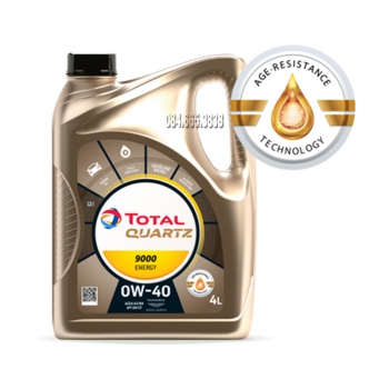 DẦU ĐỘNG CƠ TOTAL QUARTZ 9000 ENERGY 0W40 4L