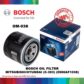 Lọc dầu nhớt động cơ Bosch 0986AF1038