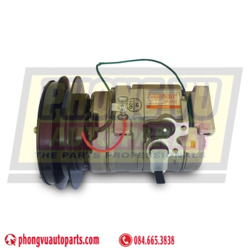 Lốc điều hòa máy công trình, Lốc điều hòa máy xúc Komatsu - Denso 10S15C