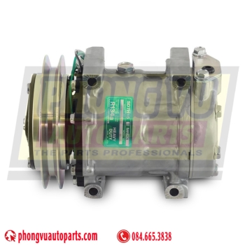 Lốc lạnh Isuzu Forward -  Sanden SD7H15 8116 24V puly 1B
