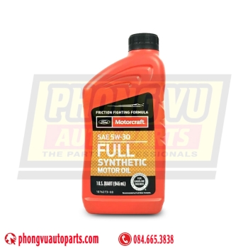 Nhớt động cơ Ford Motorcraft Fully Synthetic 5W-30 946ml - WSS-M2C961-A1, XO-5W30-Q1FS