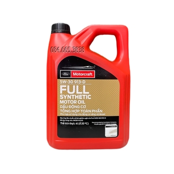 Dầu nhớt động cơ Ford Motorcraft 5W30 FULLY SYNTHETIC 4L