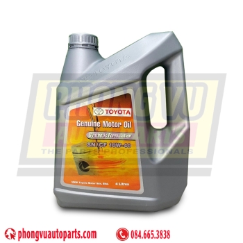 Nhớt động cơ Toyota Synthetic SN/CF 10W-40  4L - SNCF10W404L