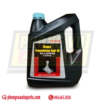 Nhớt hộp số sàn Toyota GL-4 80W-90 4L - MTMGL480W904L