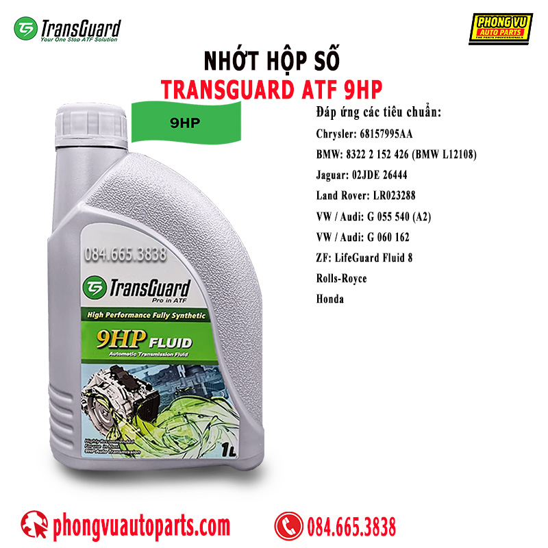 Dầu Nhớt Hộp Số Transguard ATF 9HP