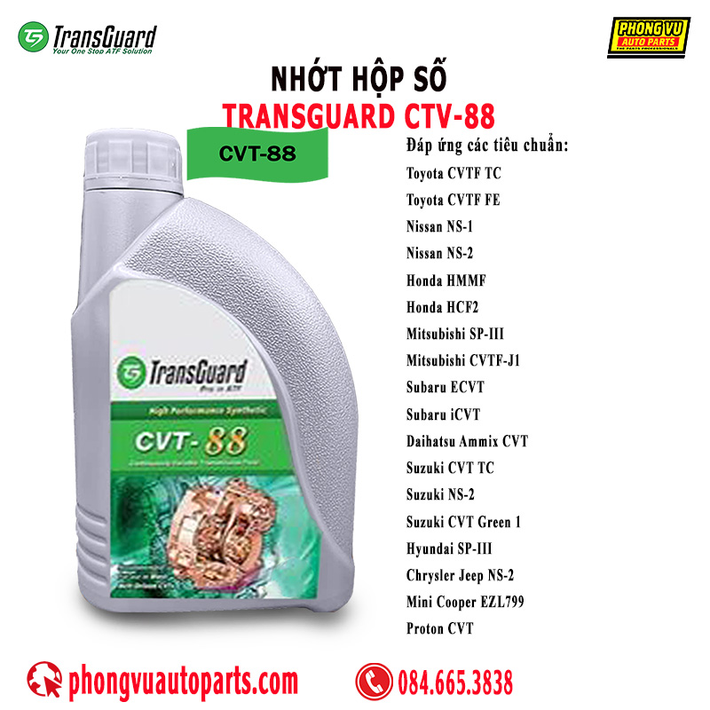 Dầu Nhớt Hộp Số TRANSGUARD CVT-88