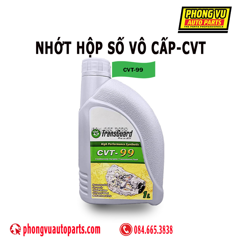 Dầu Nhớt Hộp Số Vô Cấp (CVT - Continuously Variable Transmission Fluid)