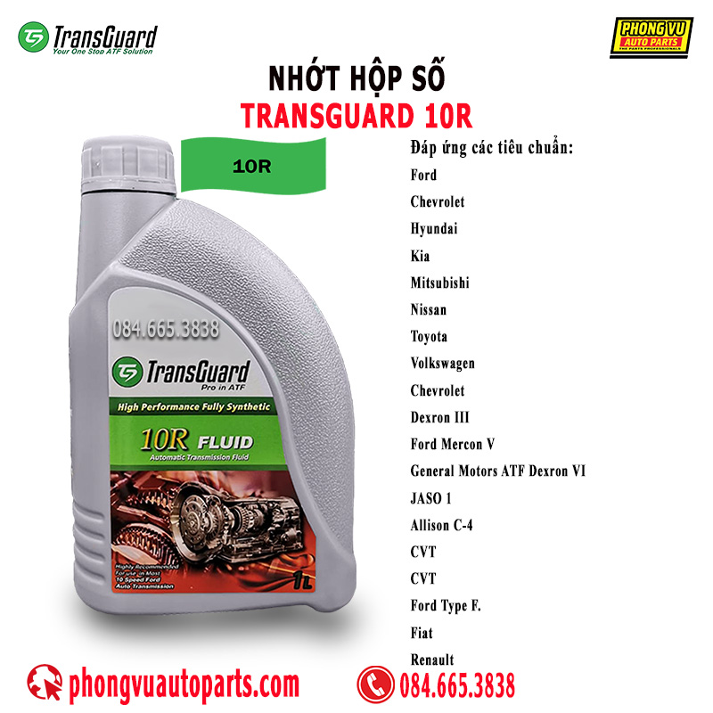 Dầu Nhớt hộp số Transguard 10R   