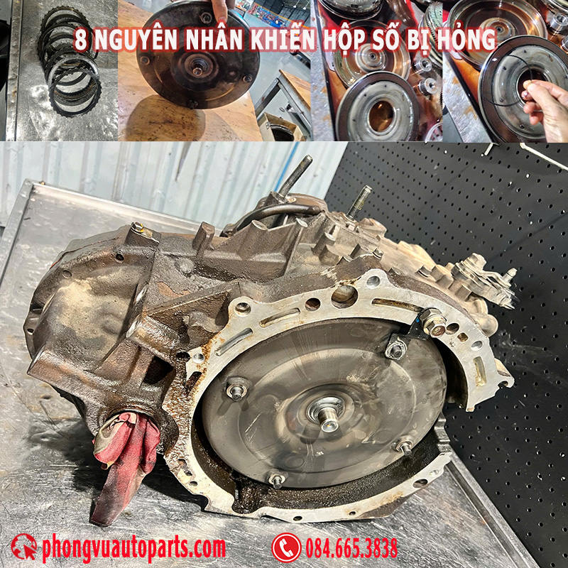 Nguyên Nhân Hộp Số Ô Tô Bị Hư Hỏng, Bị Lỗi, Lỗi Hộp Số