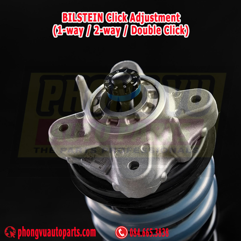 BILSTEIN Click Adjustment (1-way / 2-way / Double Click)
