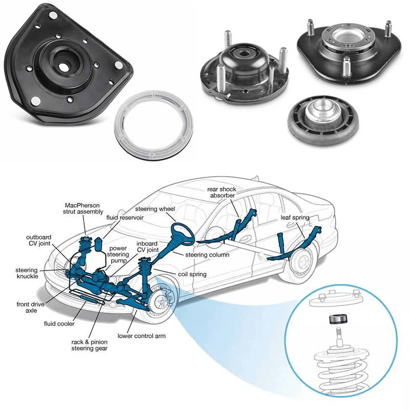 Bát Bánh Bèo Giảm Xóc (Strut Mount)