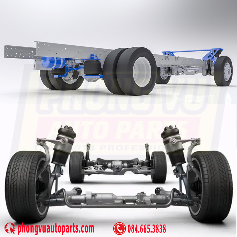 Bầu hơi giảm xóc ô tô (Automotive Air Spring/Air Bag / Suspension Air Bag)