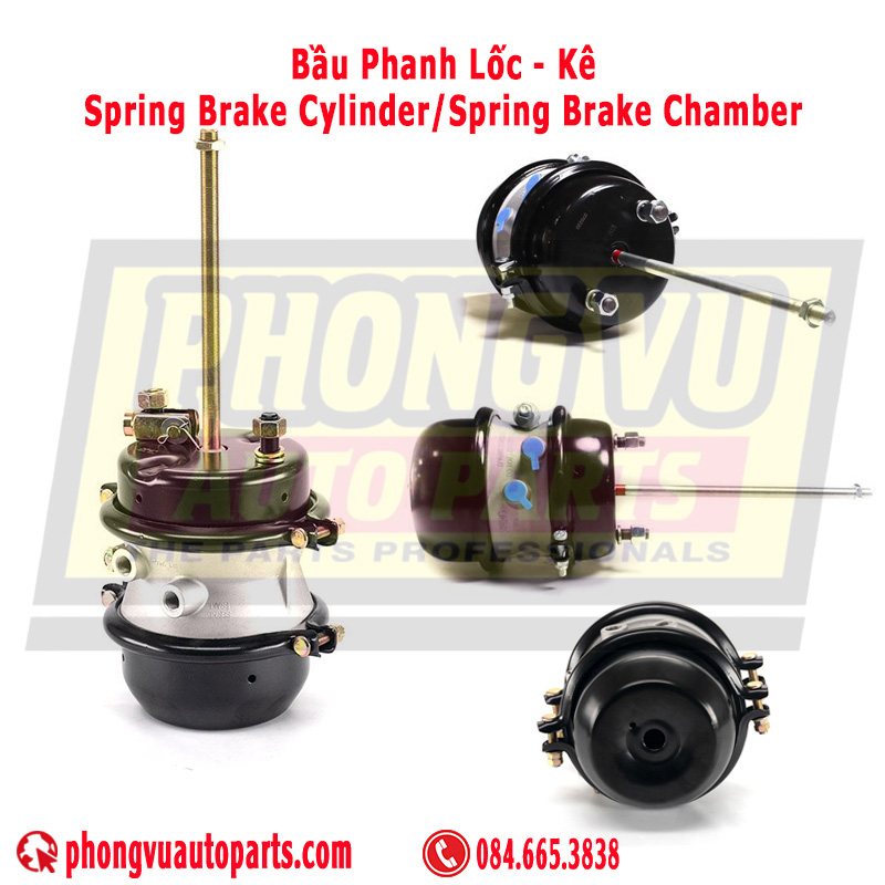 Bầu phanh lốc kê - Spring Brake Cylinder - Spring Brake Chamber