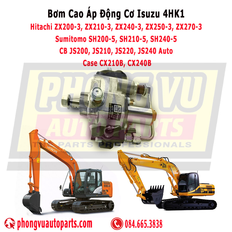 Bơm Cao Áp Isuzu 4HK1 8-97306044-9 Denso 294000-0039