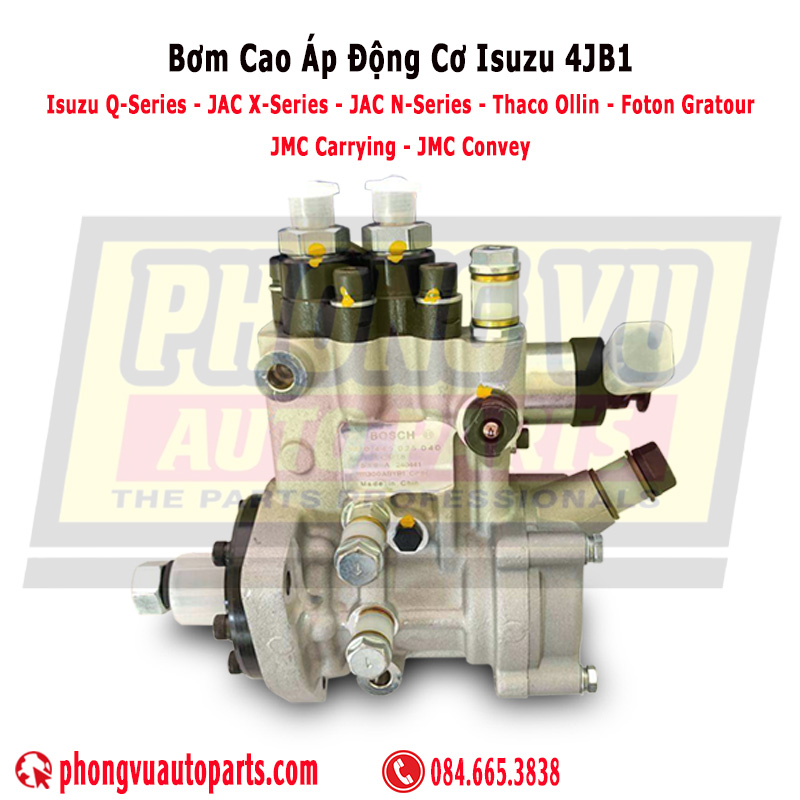 Bơm Cao Áp Isuzu 4JB1 Bosch 0445025052