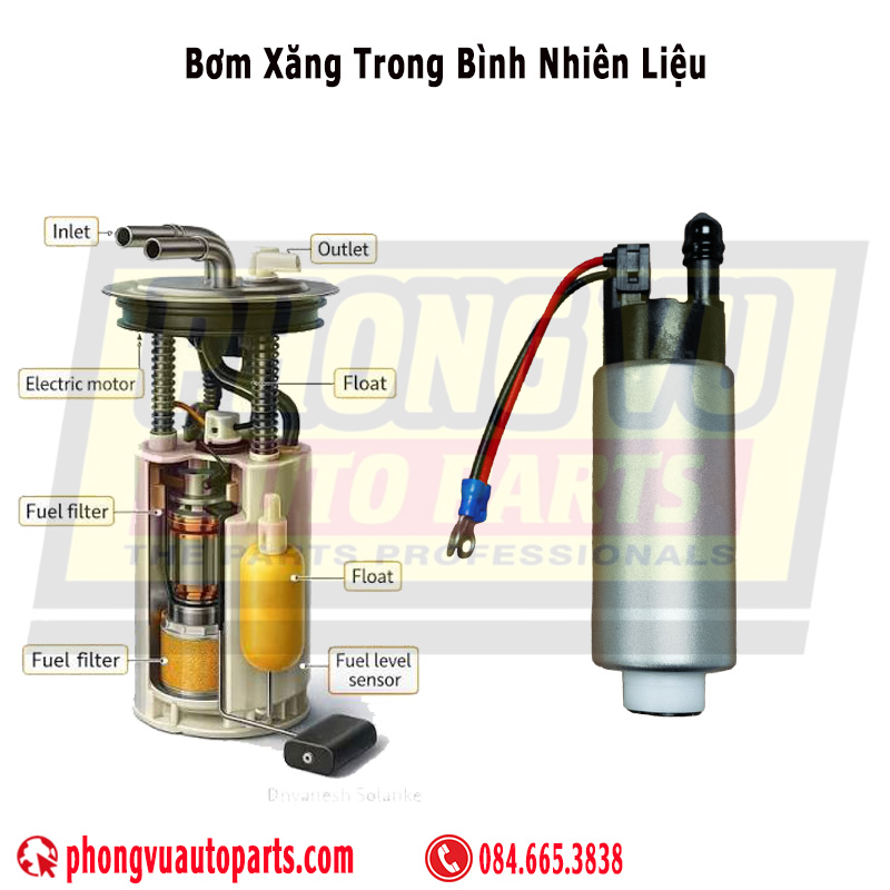 Bơm Xăng Trong Bình (In-Tank Fuel Pump)