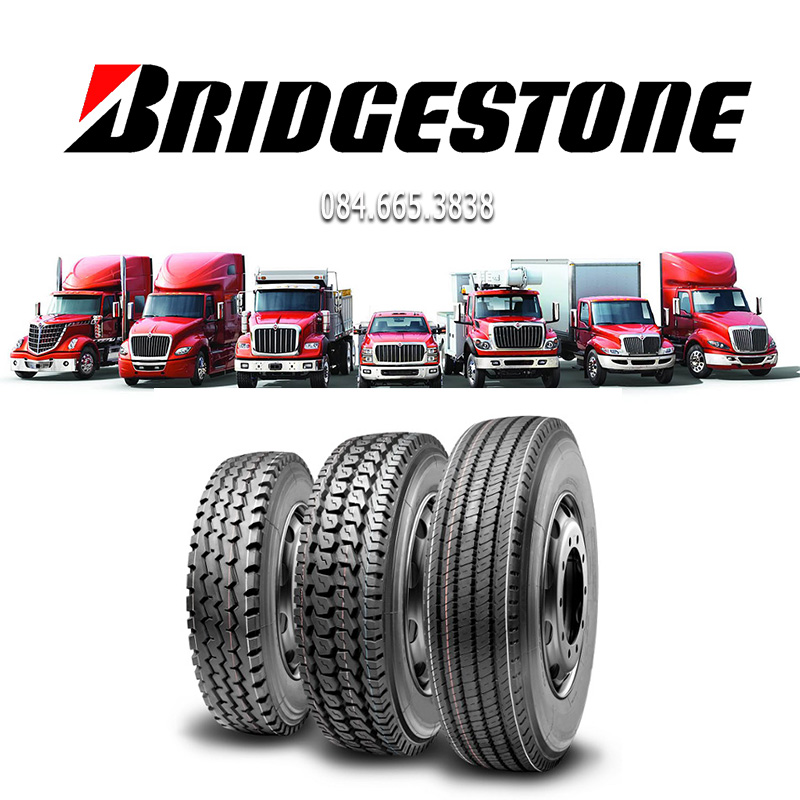 Vỏ lốp Bridgestone dành cho xe tải nặng