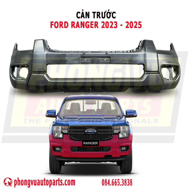 Cản Trước (Ba Đờ Sốc Trước) Ford Ranger 2023-2025 - Mã N1WZ17D957AC, N1WZ17D957AF, FDB087NA