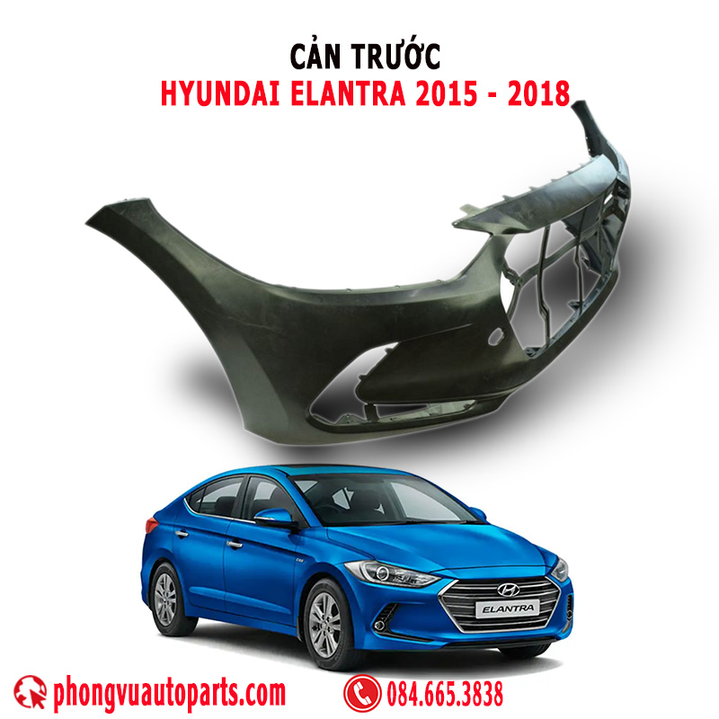Cản Trước (Ba Đờ Sốc Trước) Hyundai Elantra 2015-2018 - Mã 86510F2000, 86510-F2000