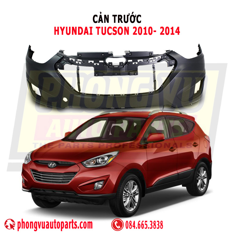 Cản Trước Hyundai Tucson 2010 - 2014: Mã Phụ Tùng 865112S000 (86511-2S000)