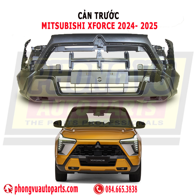 Cản Trước (Ba Đờ Sốc Trước) Mitsubishi XForce 2024-2025 (Mã Phụ Tùng: 62022B200P)