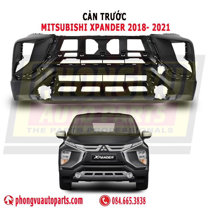 Cản Trước (Ba Đờ Sốc Trước) Mitsubishi Xpander 2018-2021 (Mã Phụ Tùng: 6400D624HB)