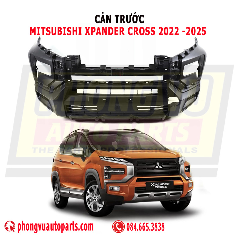 Cản Trước (Ba Đờ Sốc Trước) Mitsubishi Xpander Cross 2022-2025 (Mã Phụ Tùng: 62012W430P)