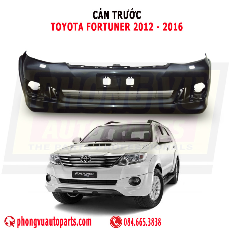 Cản Trước (Ba Đờ Sốc) Toyota Fortuner 2012-2016 - Mã 521190K998