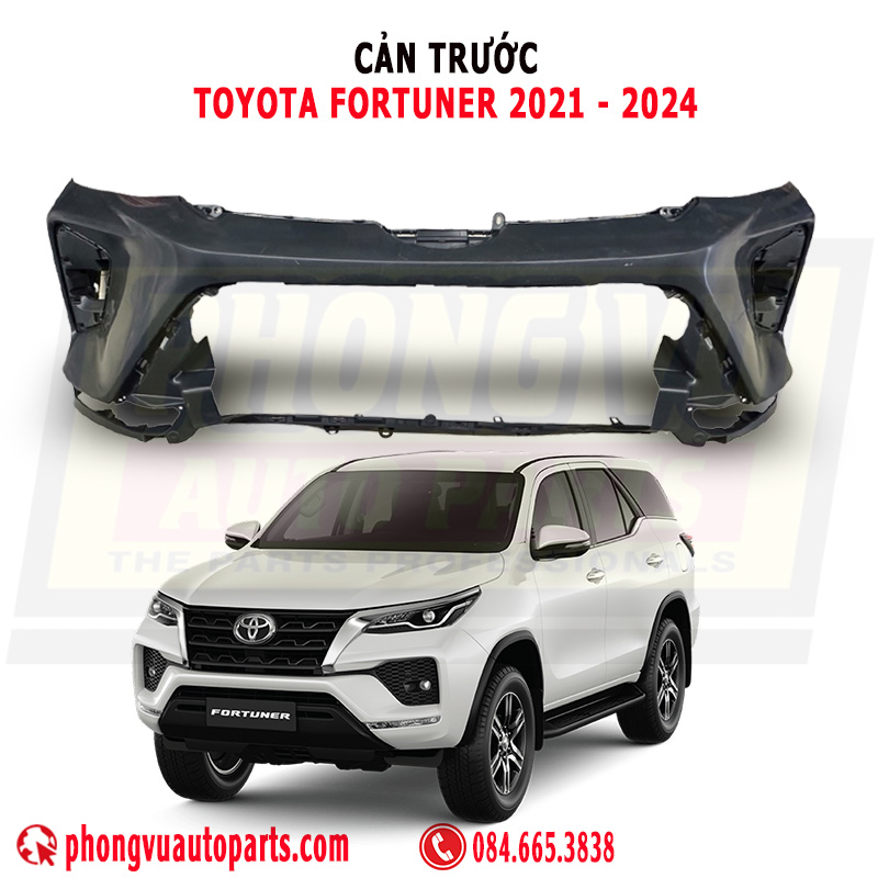 Cản Trước (Ba Đờ Sốc Trước) Toyota Fortuner 2021-2024 - Mã 52119-YP924, 52119YP924