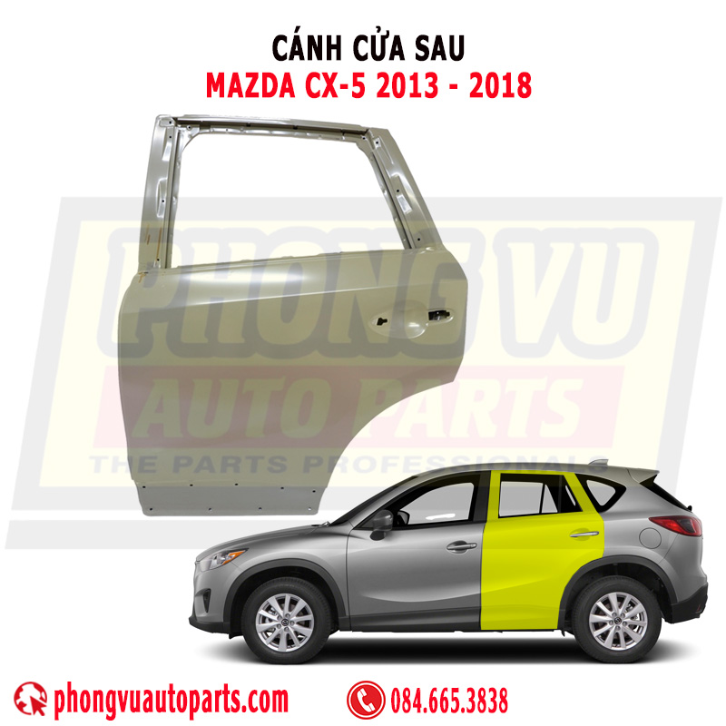 Cánh Cửa Trước Trái Phải Mazda CX-5 2018-2022 - Mã Phụ Tùng KDY37302XA, KDY37202XA