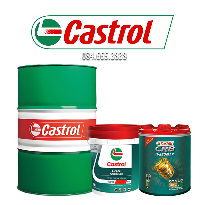 Dầu nhớt Castrol CRB Turbo, giá Dầu nhớt Castrol CRB Turbo, địa chỉ bán Dầu nhớt Castrol CRB Turbo