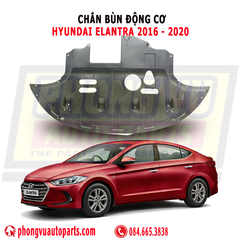 Tấm Chắn Bùn Động Cơ (Tấm Chắn Gầm Động Cơ) Hyundai Elantra 2016-2020 - Mã Phụ Tùng 29110F2000