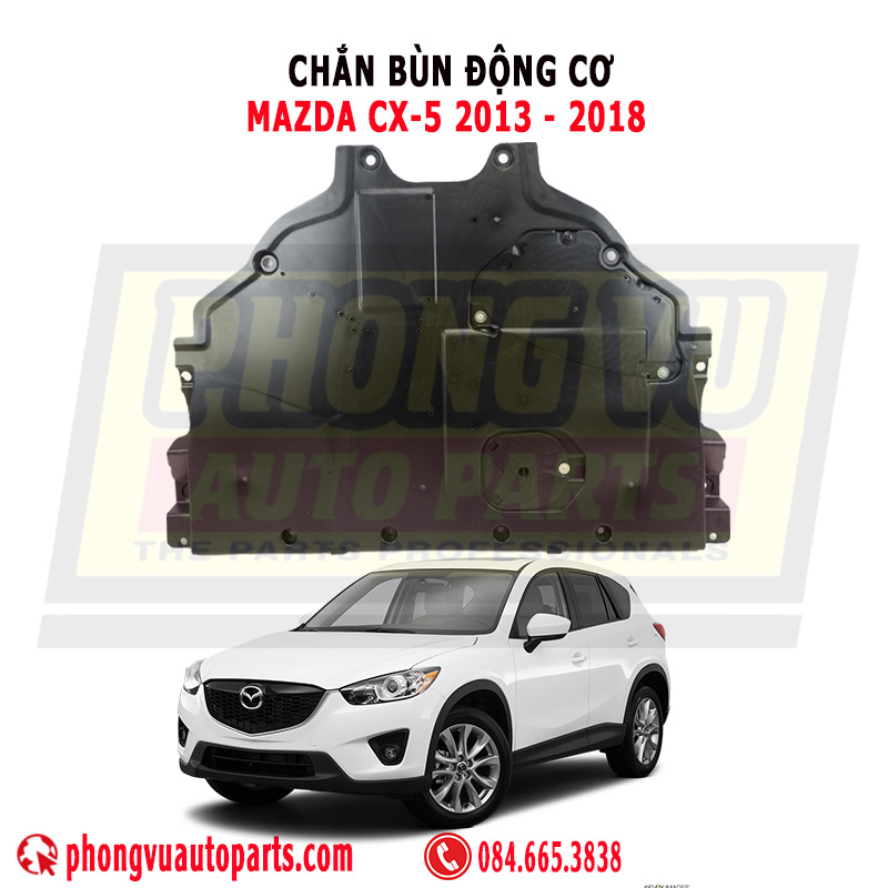 Chắn Bùn Động Cơ (Chắn Bùn Gầm Máy) Mazda CX-5 2013-2018 - Mã Phụ Tùng KD5356110B