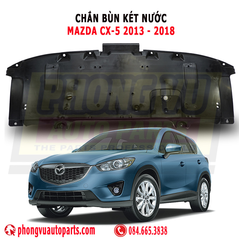 Tấm Chắn Bùn Két Nước Mazda CX-5 2013-2018 - Mã Phụ Tùng KD535611YA, MZCX517ECF7