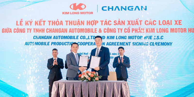 Changan Motor hợp tác cùng Kim Long Motor