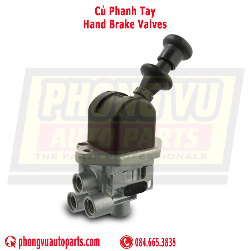 Củ Phanh Tay Khí Nén (Tổng Phanh Tay - Con Cóc Phanh Tay Xe Tải)