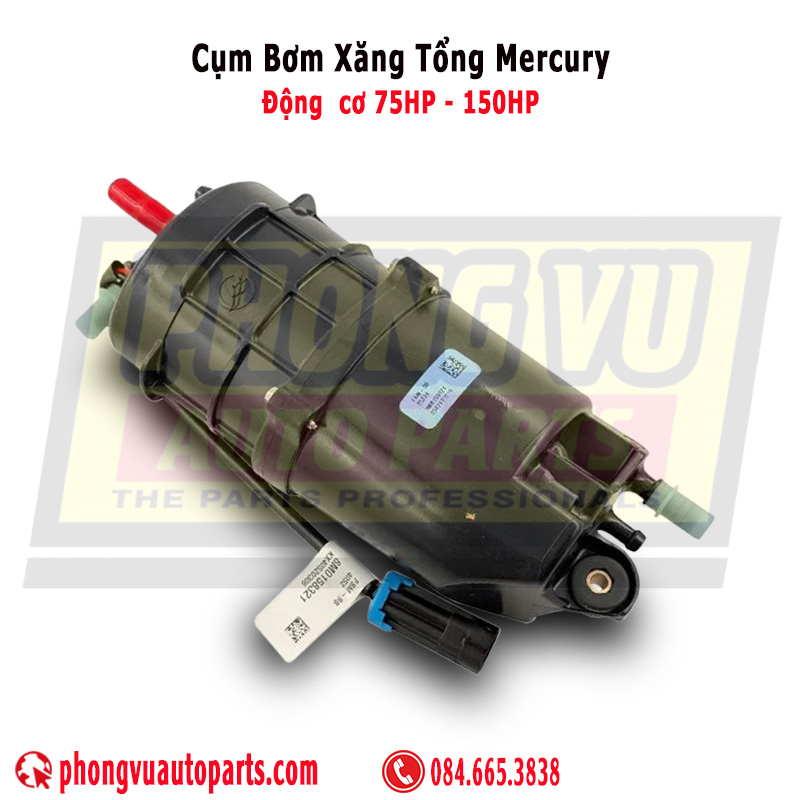 Cụm Bơm Xăng Tổng Mercury 8M0235171 8M0158586 (Fuel Supply Module) Cho Máy 75-150HP