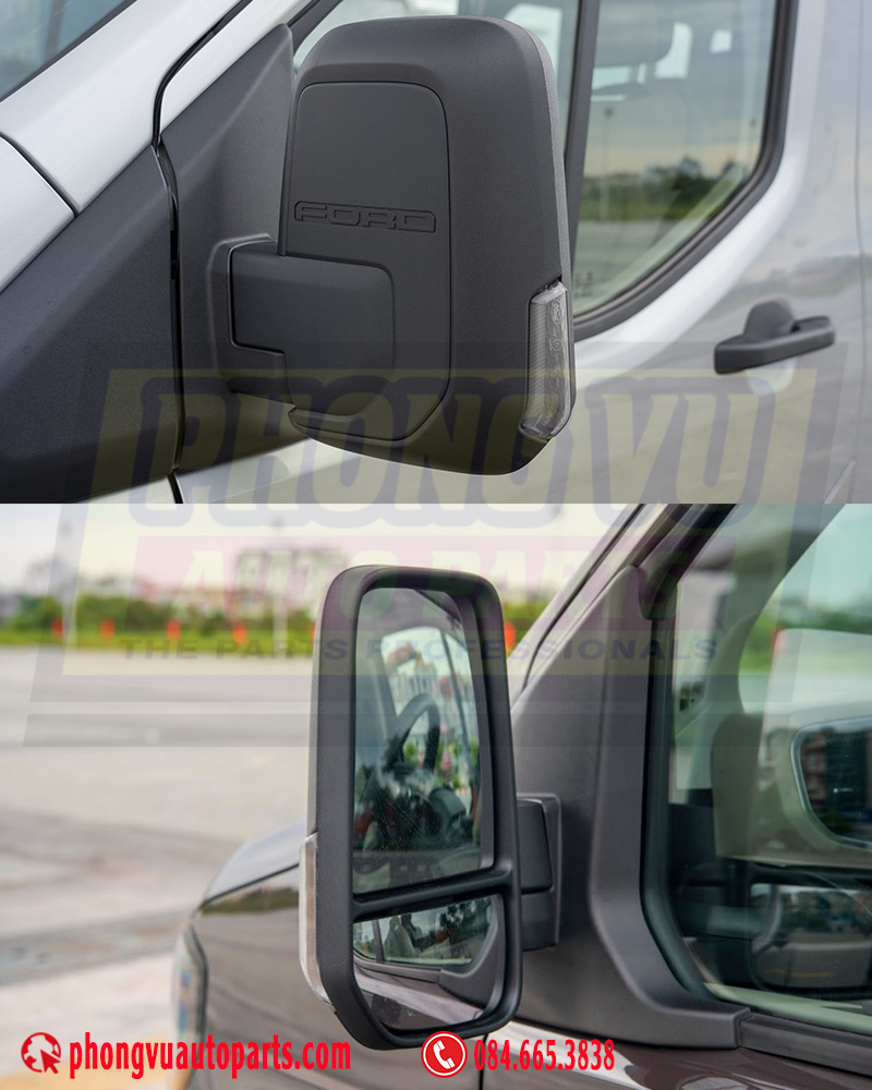 Cụm gương chiếu hậu Ford Transit 2024 2025 2026 2027